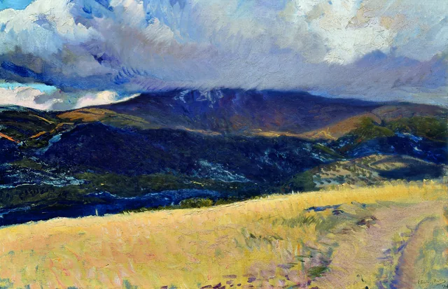 Orage sur le Peñalara, Ségovie, Joaquín Sorolla