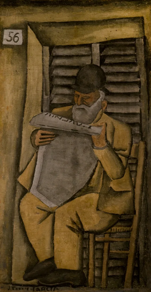 Figure of a Man, Joaquín Torres-García