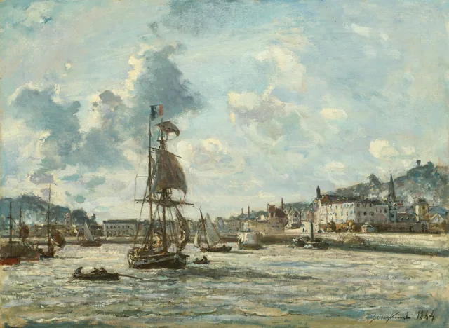 Entrée du port de Honfleur