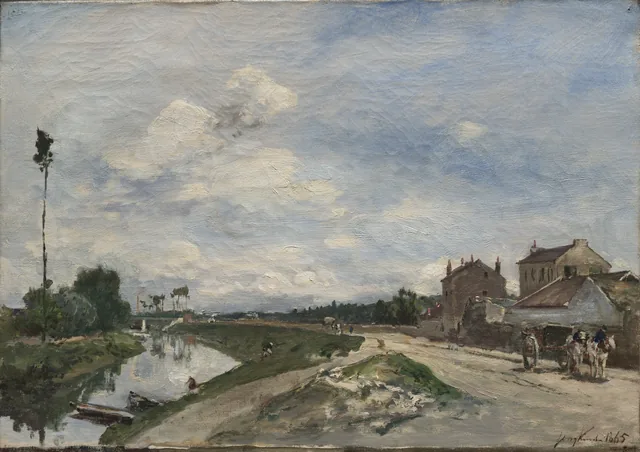 The Seine at Bas-Meudon, Johan Barthold Jongkind