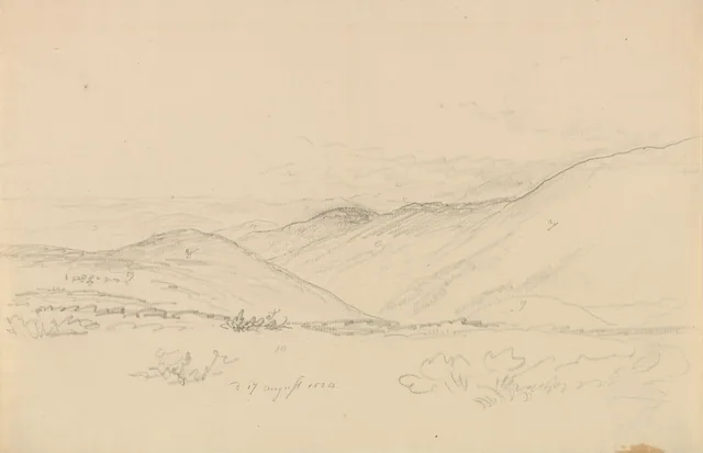 山の風景
