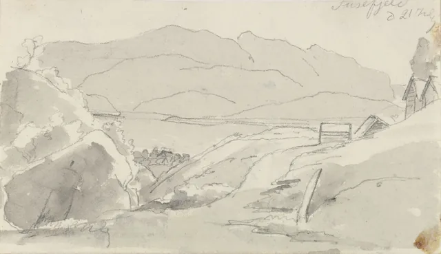 山の風景