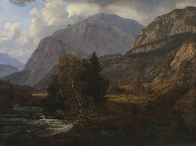 Vista de Fortundalen, Johan Christian Dahl
