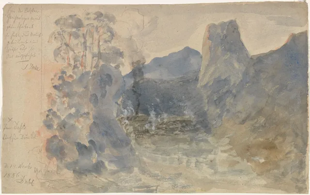 山の風景