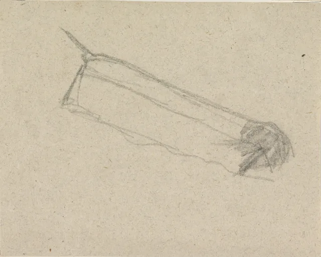 細長い物のスケッチ
