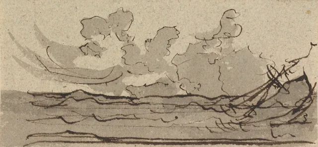 海の習作