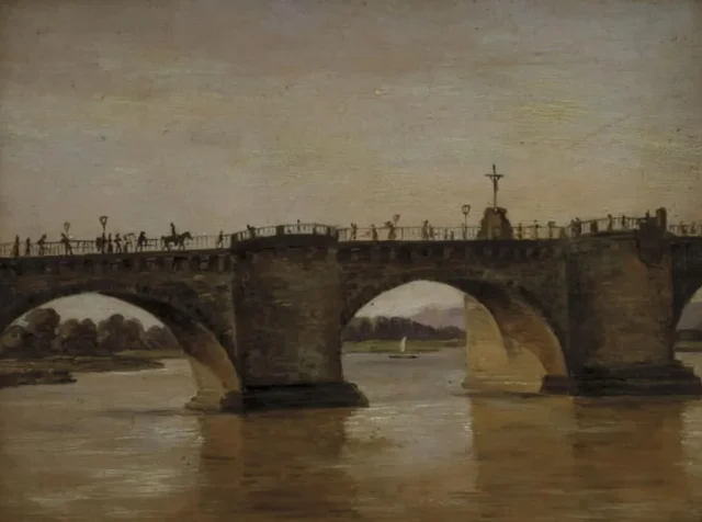 El puente de Augusto, en Dresde