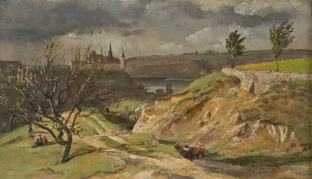 Vista de Meissen. Estudio