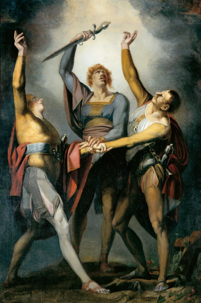 El juramento del Rütli, Johann Heinrich Füssli