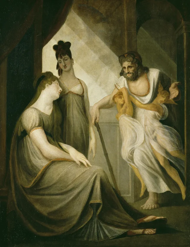 Thétis demande à Héphaïstos des armes pour Achille