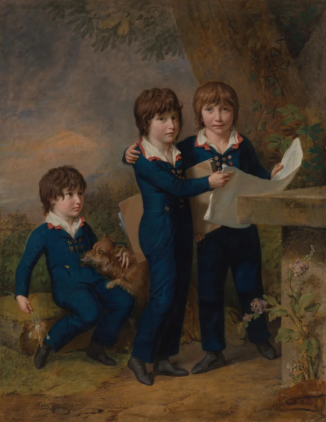 マルティン・アントン・ヘックシャーの子どもたち:ヨハン・グスタフ・ヴィルヘルム・モーリッツ(1797–1865)、カール・マルティン・アドルフ(1796–1850)、レオポルト(1792年生), ヨハン・ハインリヒ・ヴィルヘルム・ティッシュバイン