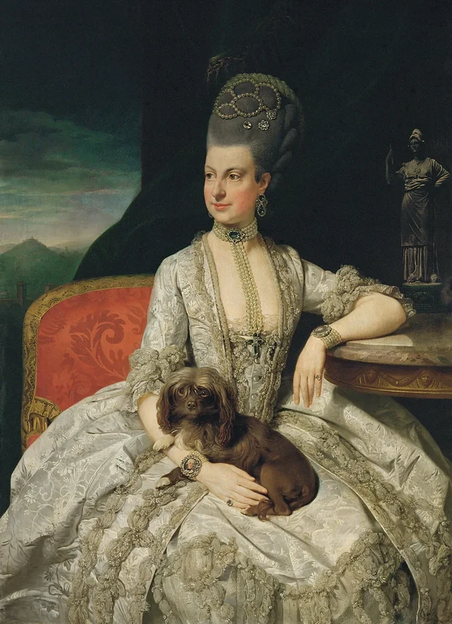 マリア・クリスティーナ大公妃(1742–1798), ヨハン・ゾファニー