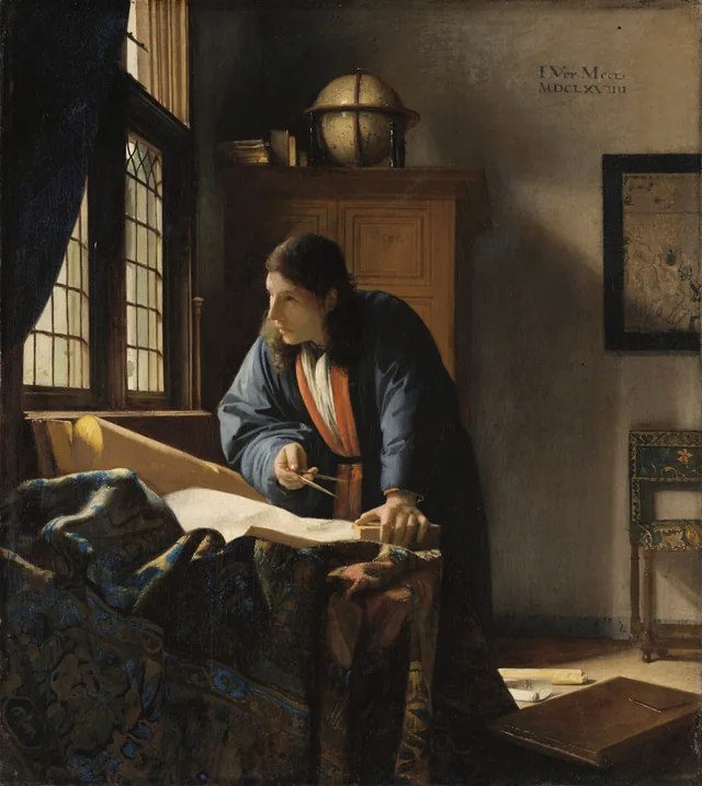 O Geógrafo, Johannes Vermeer