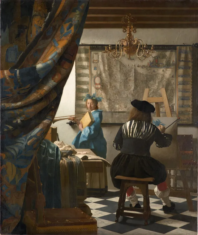 A Arte da pintura, Johannes Vermeer
