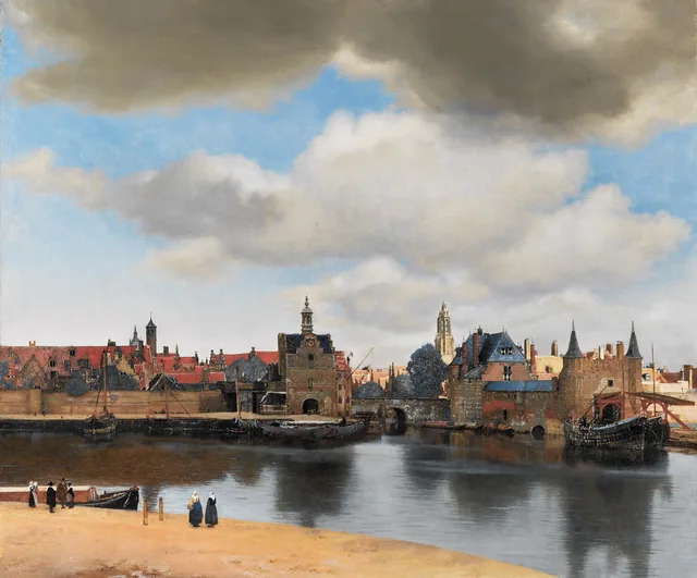 Vista de Delft, Johannes Vermeer