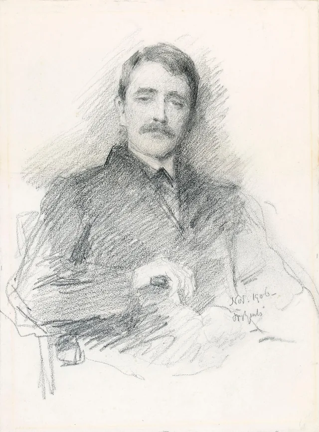 Dr. Richard Irvine Best (1872-1959), erudito, John Butler Yeats