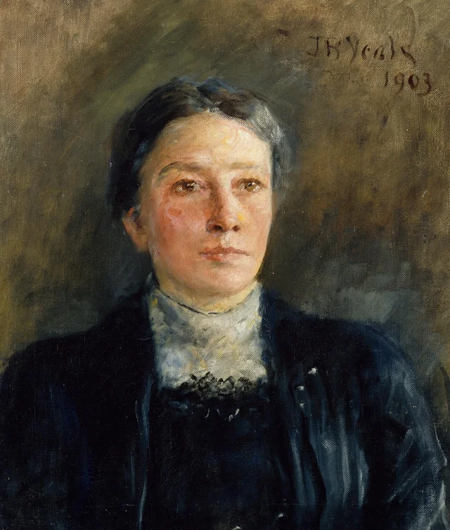 Retrato de Augusta Gregory (1852-1932), dramaturga