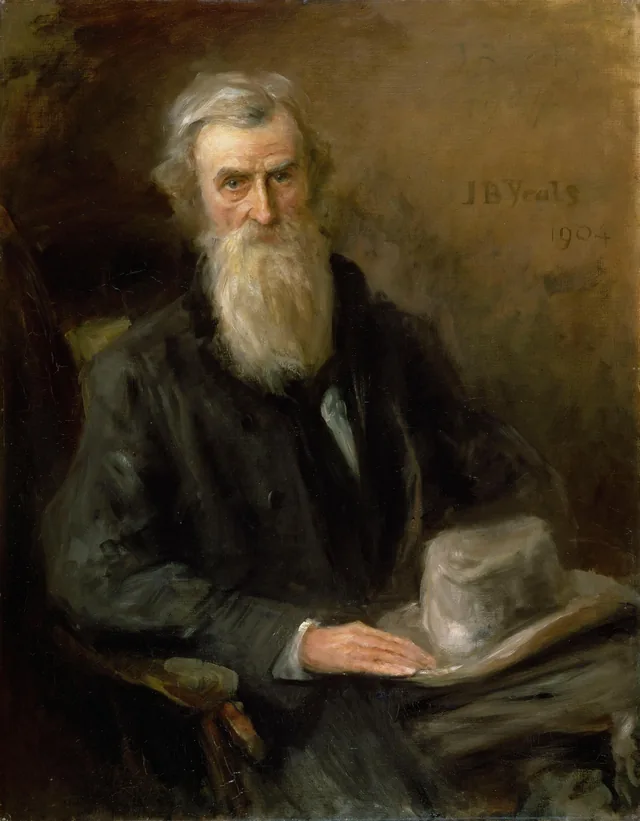 Retrato de John O'Leary (1830-1907), nacionalista e jornalista, John Butler Yeats
