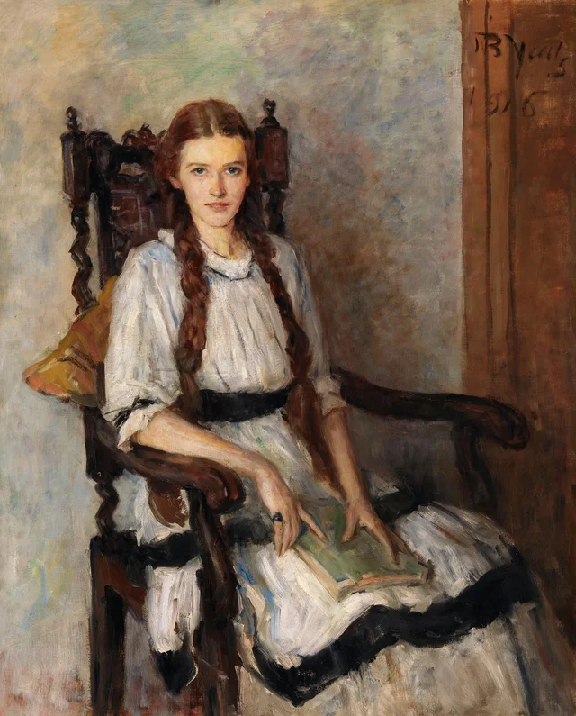 Portrait of Mary Lapsley Guest (née Caughey) (1901-1964), John Butler Yeats