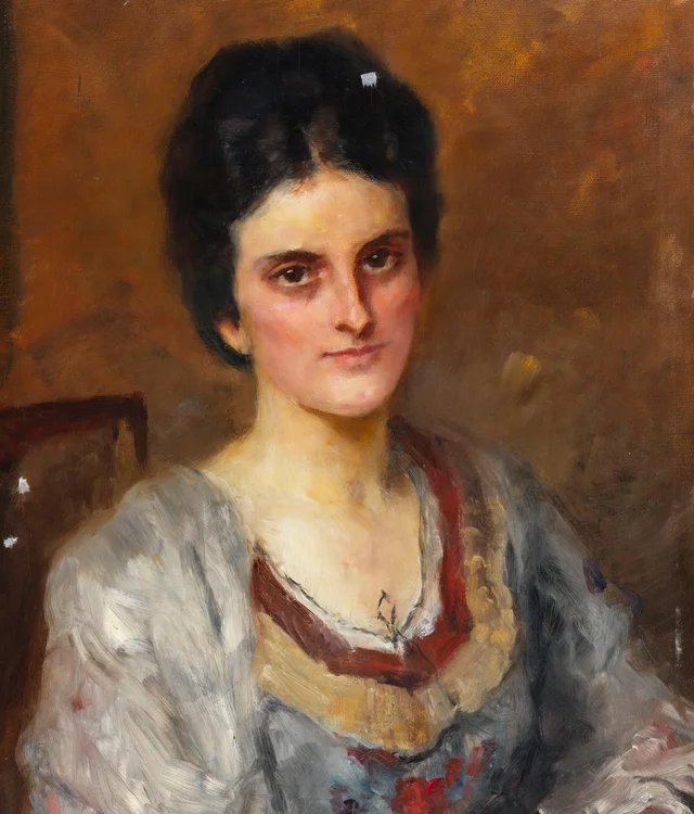 Portrait of Mrs Heaven, Sister of Sir Hugh Lane, John Butler Yeats