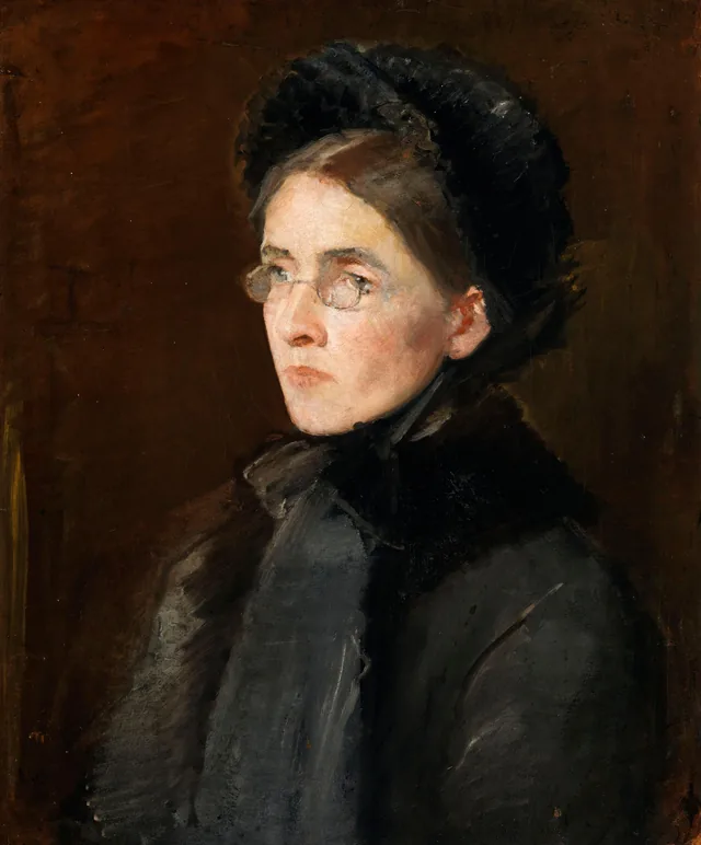 Retrato da esposa do artista, Susan Mary Pollexfen (1841-1900)