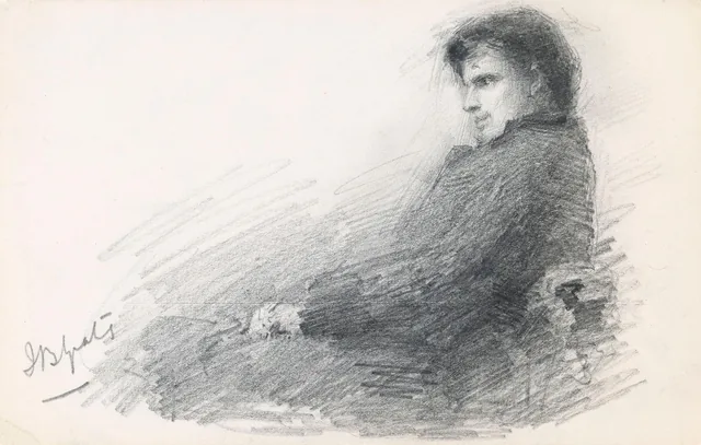 William Butler Yeats (1865-1939), poeta, John Butler Yeats