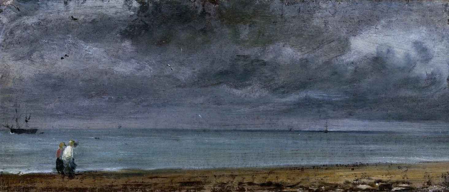 La playa de Brighton, John Constable