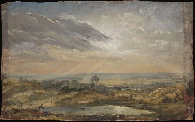 Branch Hill Pond, Hampstead, John Constable