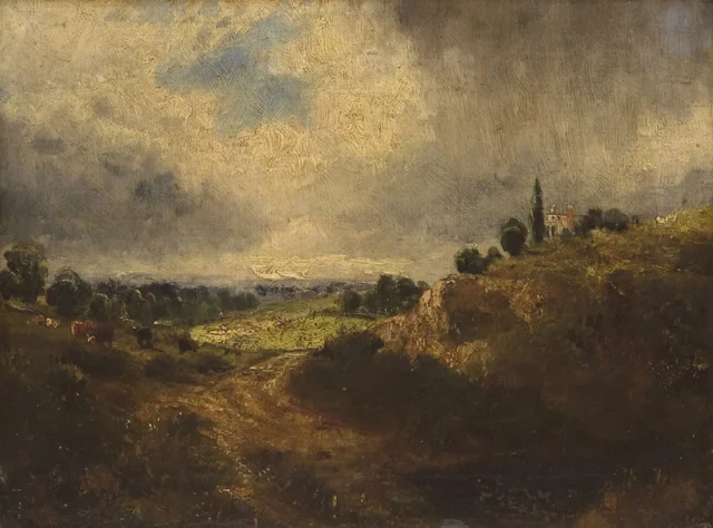Branch Hill Pond, Hampstead Heath, John Constable