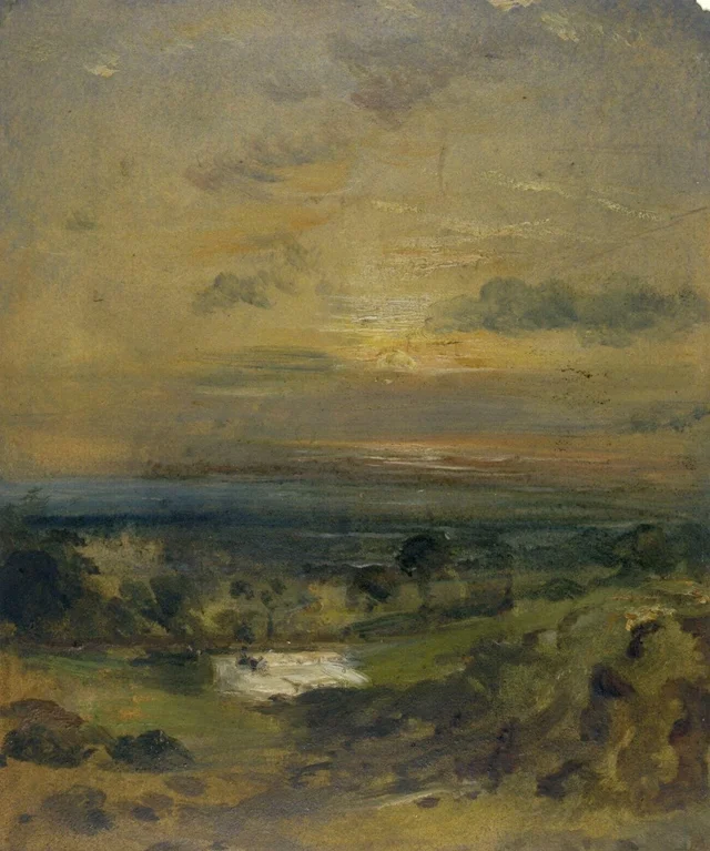 Branch Hill Pond: atardecer