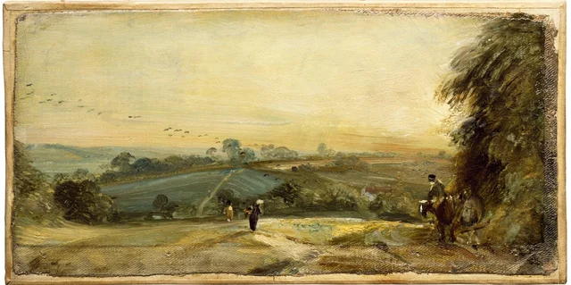 Autumnal Sunset, John Constable