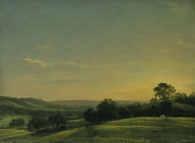 Dedham Vale: atardecer