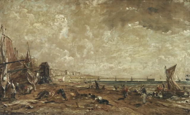 Esquisse pour La promenade de la marine et la jetée à chaînes, Brighton