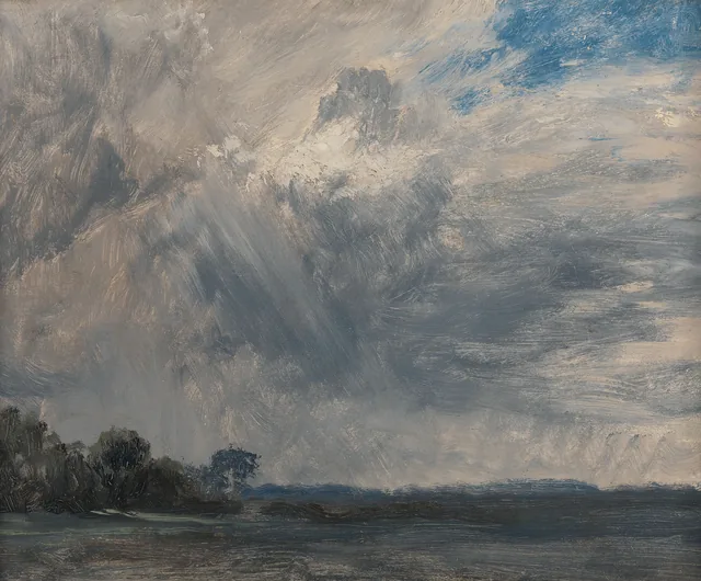 Étude d'un ciel nuageux