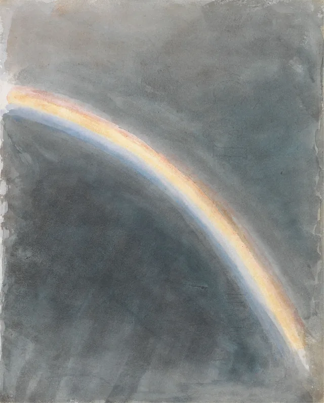 Sky Study with Rainbow, John Constable