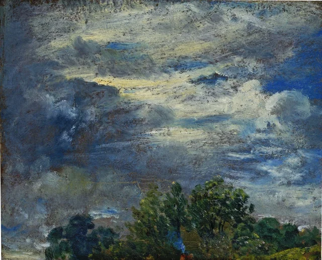 Study of Sky and Trees