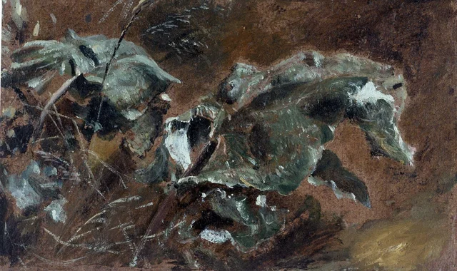 Study of Foliage, John Constable