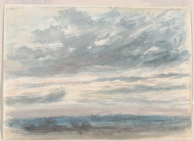 Cloud study, John Constable