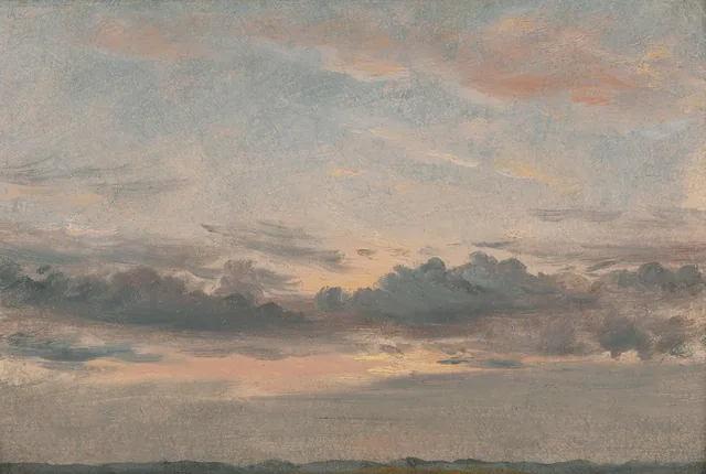 A Cloud Study, Sunset