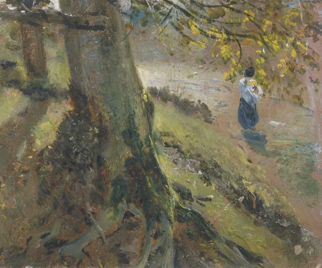 Estudio de troncos de árboles, John Constable