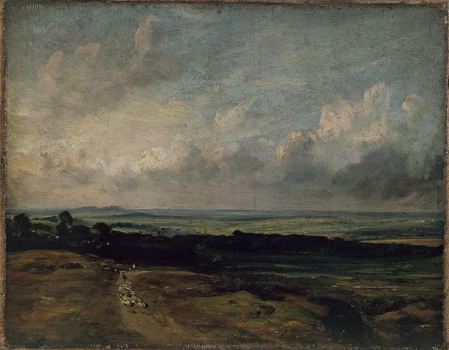 Hampstead Heath, Harrow au loin