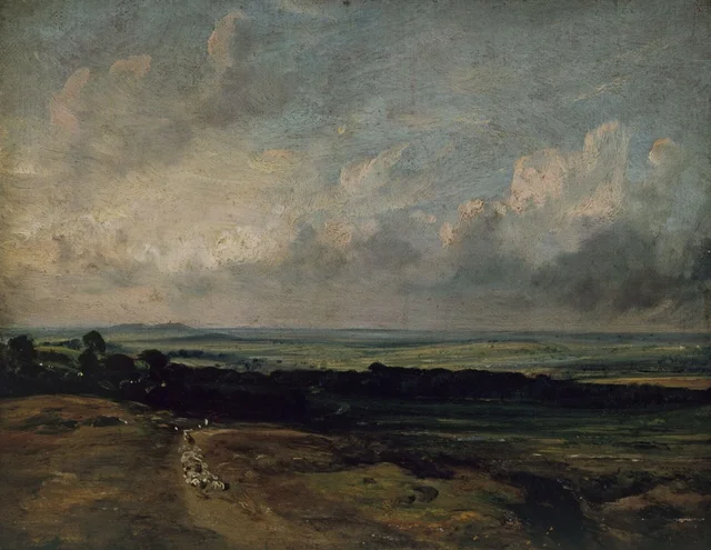 Hampstead Heath, con Harrow a lo lejos