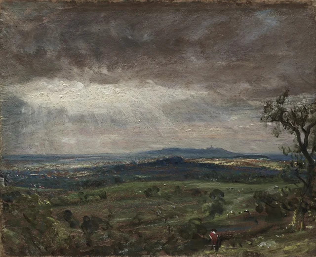 Hampstead Heath, Looking Toward Harrow, John Constable