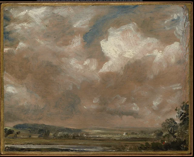 Harnham Ridge, Salisbury, John Constable