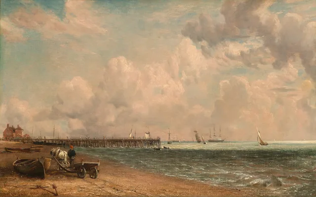 Yarmouth Jetty, John Constable