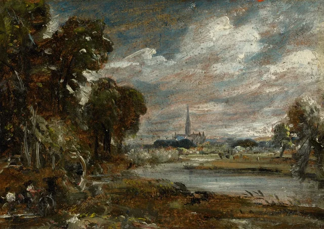 La catedral de Salisbury vista desde el río Nadder, John Constable