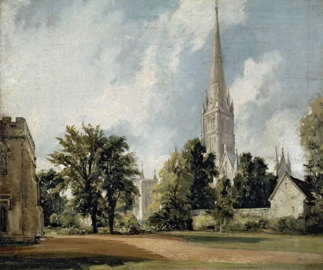 La catedral de Salisbury vista desde el Close, John Constable