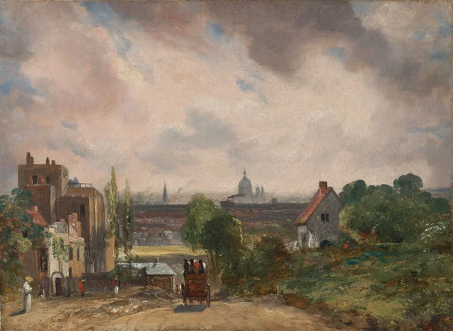 La casa de campo de Sir Richard Steele, Hampstead