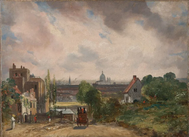 Sir Richard Steele's Cottage, Hampstead, John Constable