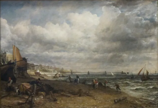 The Chain Pier, Brighton, John Constable